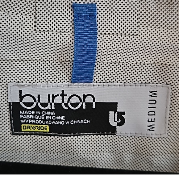 🎉HP🎉 Burton Dry Ride Gleam 2.5L Jacket Size M - Picture 8 of 12
